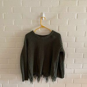 Cute Fringe Sweater